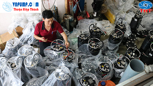 Đại lý phân phối bơm chìm nước thải NTP tại công ty TNHH Thuận Hiệp Thành