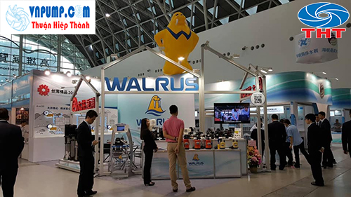 Triển lãm bơm Walrus nổi bậc với các dòng bơm chìm và bơm tăng áp dân dụng giá rẻ