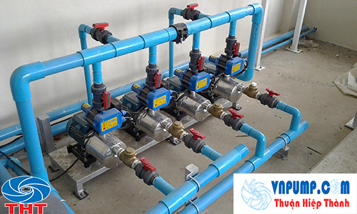 Bơm ly tâm trục ngang đa tầng cánh Calpeda Inox MXH