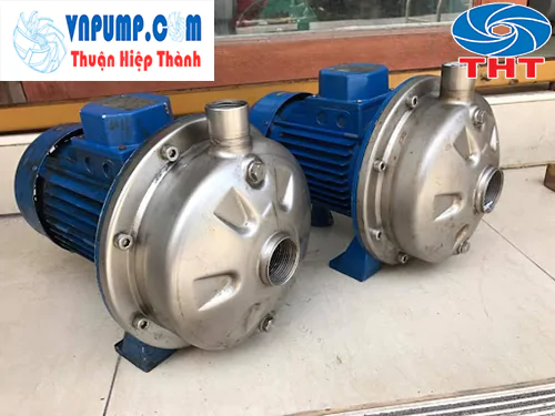 Máy bơm ly tâm trục ngang đầu Inox Ewara 