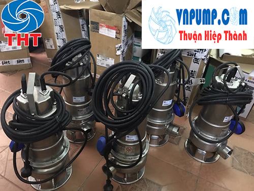 Bơm chìm nước thải ebara inox
