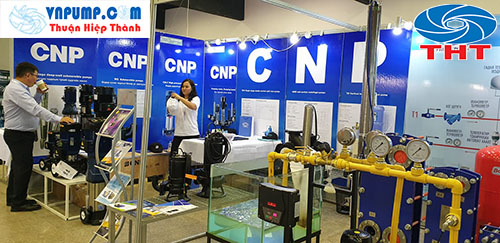 Máy bơm nước trục đứng đa tầng cánh CNP CDMF 3-20 3HP