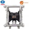 Bơm màng khí nén GODO QBY3-40 (Thân INOX316L)
