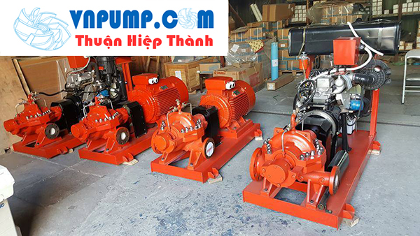 MÁY BƠM CHỮA CHÁY DIESEL 15KW/20HP