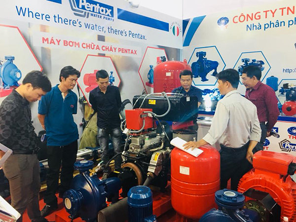 MÁY BƠM CHỮA CHÁY DIESEL 15KW/20HP