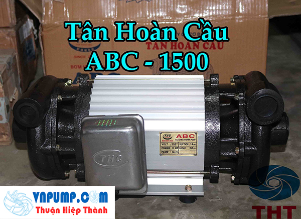 Máy bơm 2 đầu hút giếng sâu Tân Hoàn Cầu