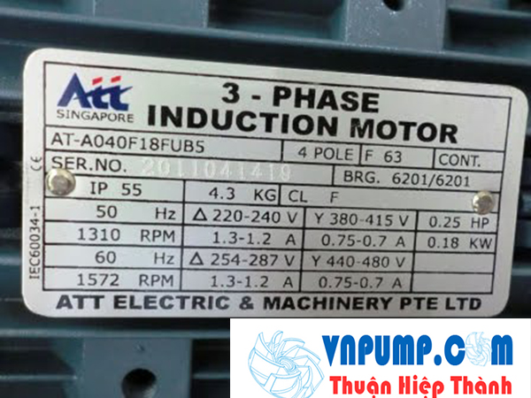 Motor điện ATT
