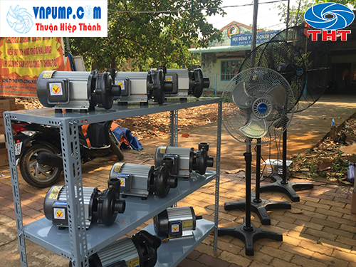 Máy Bơm Tân Hoàn Cầu chuyên hút giếng sâu tưới tiêu tại nông thôn