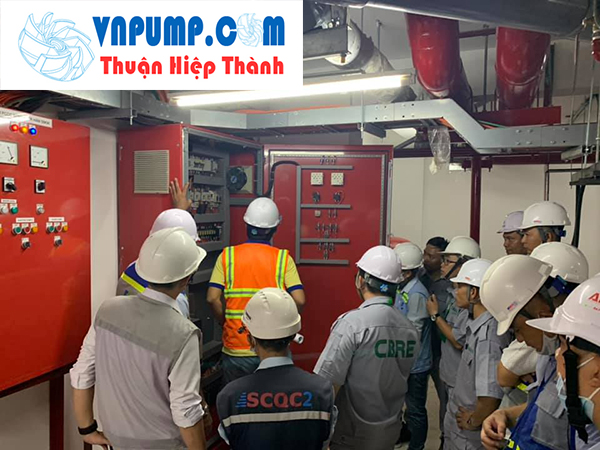 Lăp đặt tủ điện PCCC cho Dự Án SAFARI KHANG ĐIỀN - QUẬN 2 - TPHCM